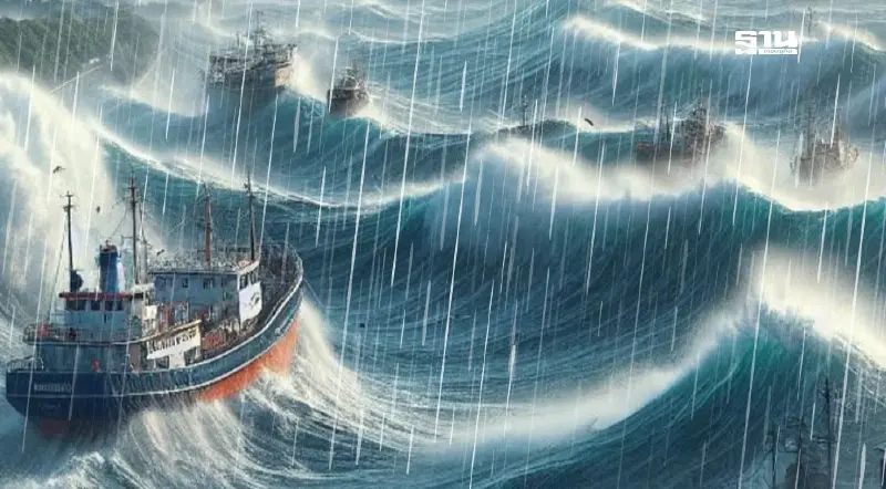 พายุบัวลอย อ่อนกำลังเป็นหย่อมความกดอากาศต่ำ เตือนเรือเล็กงดออกจากฝั่ง