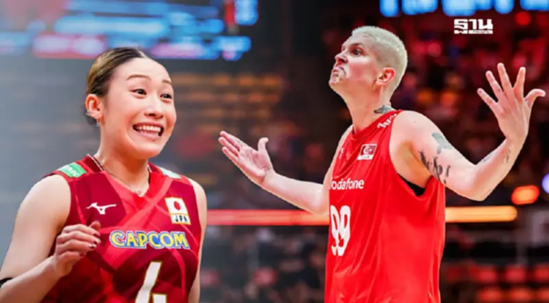 ถ่ายทอดสด LIVE วอลเลย์บอลหญิงชิงแชมป์โลก 'ญี่ปุ่น vs ตุรกี' รอบรองชนะเลิศ ถ่ายทอดสด LIVE วอลเลย์บอลหญิงชิงแชมป์โลก 'ญี่ปุ่น vs ตุรกี' รอบรองชนะเลิศ