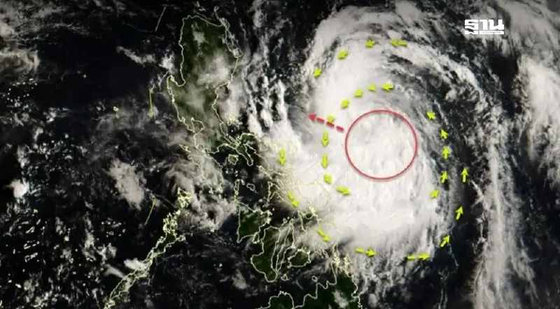 พายุโซนร้อนแมตโม MATMO คาดขึ้นฝั่งจีนหรือเวียดนาม 6-7 ต.ค.68 พายุโซนร้อนแมตโม MATMO คาดขึ้นฝั่งจีนหรือเวียดนาม 6-7 ต.ค.68
