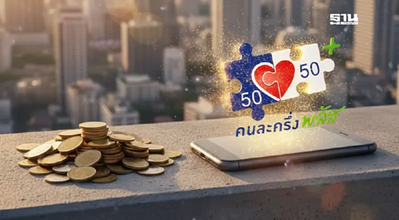 คนละครึ่งพลัส ‘ยื่นภาษีช้า’ รับเงิน 2,000 บาทเท่าคนไม่ยื่น คนละครึ่งพลัส ‘ยื่นภาษีช้า’ รับเงิน 2,000 บาทเท่าคนไม่ยื่น