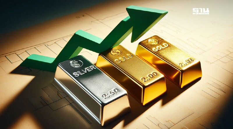.ศึกโลหะมีค่า 2025 เงิน vs ทองคำ ใครพุ่งแรงกว่าท่ามกลางปัจจัยหนุนต่างขั้ว.