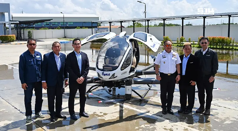 GCAP-พันธมิตรผุดโดรนโดยสารไร้คนขับครั้งแรกในไทย รุก 5 เส้นทางท่องเที่ยว