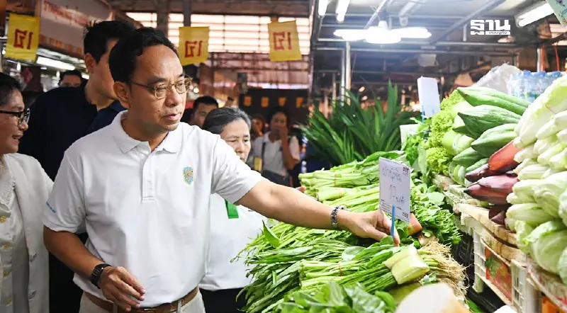 เช็กราคาผักสด เทศกาลกินเจ พาณิชย์จับตาป้องกันฉวยขึ้นราคา