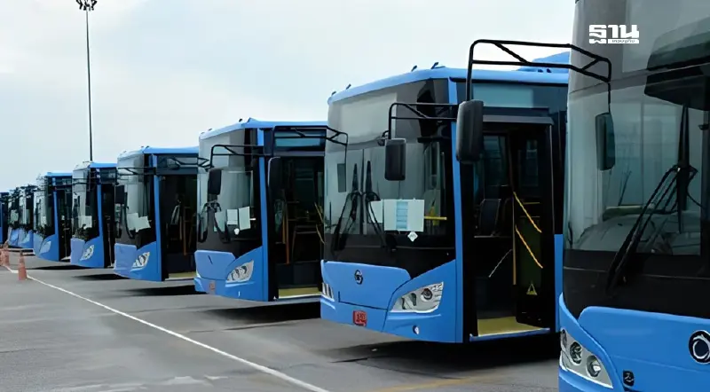 สแกนทีโออาร์ใหม่ ‘ขสมก.’ เพิ่มสเปครถเมล์อีวียาว 11 เมตร