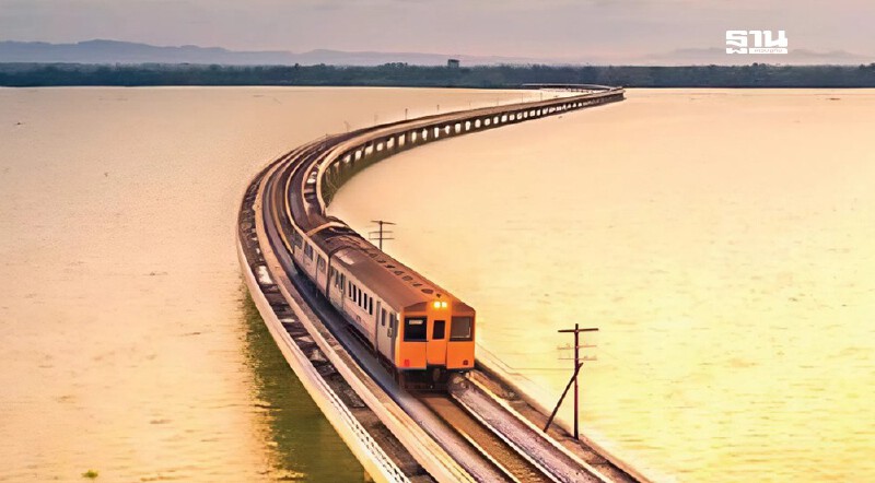 .การรถไฟ เปิดขายตั๋ว นั่งรถไฟลอยน้ำ ชมวิวเขื่อนป่าสักชลสิทธิ์ เช็กราคาที่นี่.