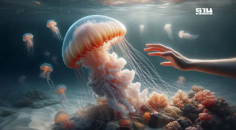 เปิด 4 ขั้นตอน-ข้อห้าม ปฐมพยาบาลหลังสัมผัสแมงกะพรุนพิษ