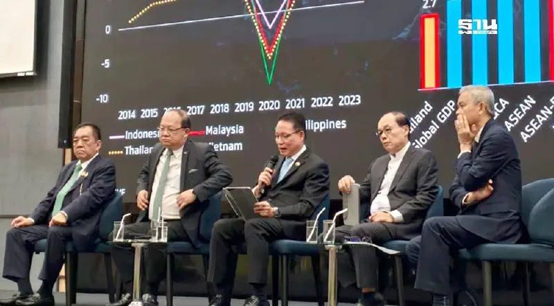 กางตัวเลขต่อหน้า 'เอกนิติ' ชี้สาเหตุ 'ความสามารถแข่งขันไทย' รั้งท้ายอาเซียน