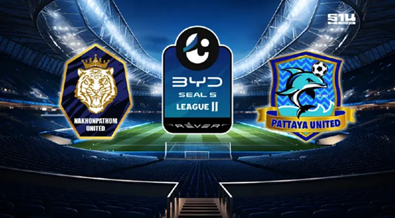 ถ่ายทอดสด live ไทยลีก 2 'นครปฐม vs พัทยา' ดูบอลสดวันนี้ 17 ต.ค. 68 ถ่ายทอดสด live ไทยลีก 2 'นครปฐม vs พัทยา' ดูบอลสดวันนี้ 17 ต.ค. 68