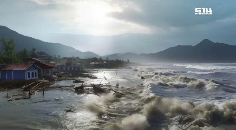 ปภ.ส่ง Cell Broadcast เตือนพังงา เฝ้าระวังน้ำท่วมฉับพลัน ดินถล่ม