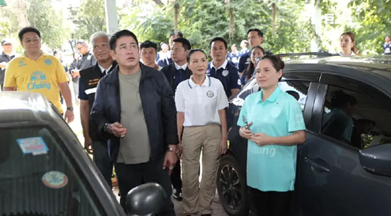 “ธรรมนัส–นฤมล”ตรวจบ้านพักครูสุดโทรม สั่งเร่งฟื้นฟูทั่วประเทศ “ธรรมนัส–นฤมล”ตรวจบ้านพักครูสุดโทรม สั่งเร่งฟื้นฟูทั่วประเทศ