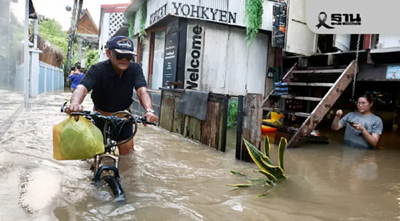 เช็กพื้นที่เสี่ยงน้ำท่วมฉับพลัน น้ำหลาก น้ำทะเลหนุนสูง 14 พ.ย.68 เช็กพื้นที่เสี่ยงน้ำท่วมฉับพลัน น้ำหลาก น้ำทะเลหนุนสูง 14 พ.ย.68