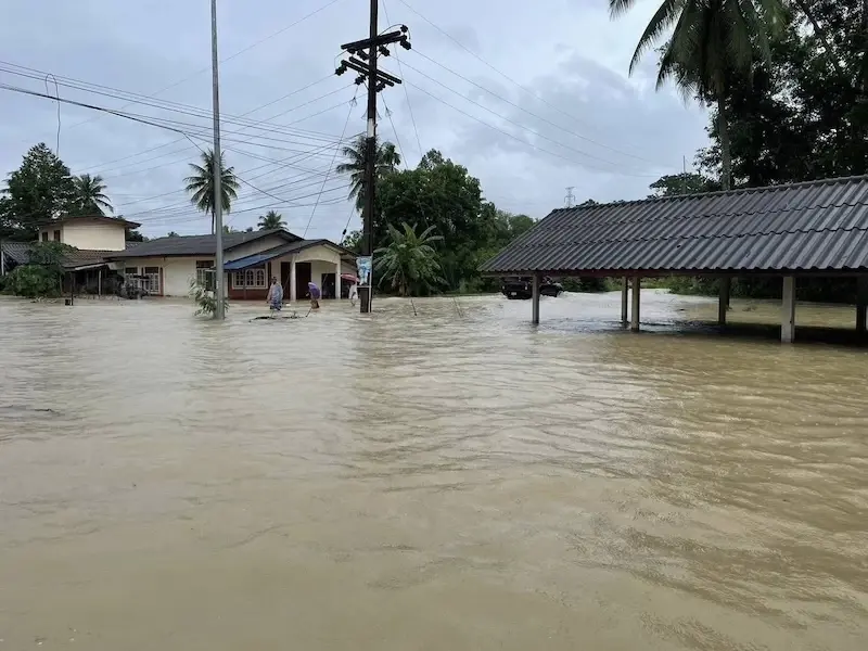 ปภ.ส่งข้อความ Cell Broadcast เตือนน้ำท่วม จ.ยะลา สงขลา ปัตตานี