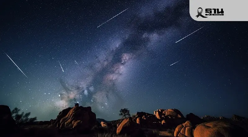 17 พ.ย.นี้ ชม 'ฝนดาวตกลีโอนิดส์' อัตราการตกสูงสุด 15 ดวง/ชั่วโมง