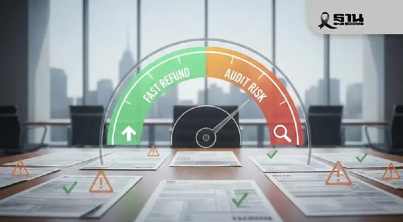 เปิดเบื้องหลัง Risk-Based Audit ใครได้คืนภาษีเร็ว ใครเสี่ยงถูกตรวจสอบ เปิดเบื้องหลัง Risk-Based Audit ใครได้คืนภาษีเร็ว ใครเสี่ยงถูกตรวจสอบ