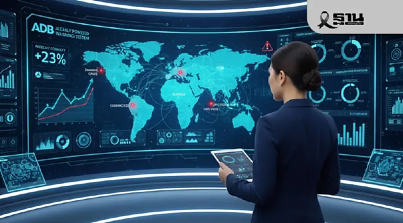 ADB เปิดตัวระบบ AI พยากรณ์วิกฤตเศรษฐกิจแม่นยำขึ้น 23% รับมือความเสี่ยงใหม่ ADB เปิดตัวระบบ AI พยากรณ์วิกฤตเศรษฐกิจแม่นยำขึ้น 23% รับมือความเสี่ยงใหม่