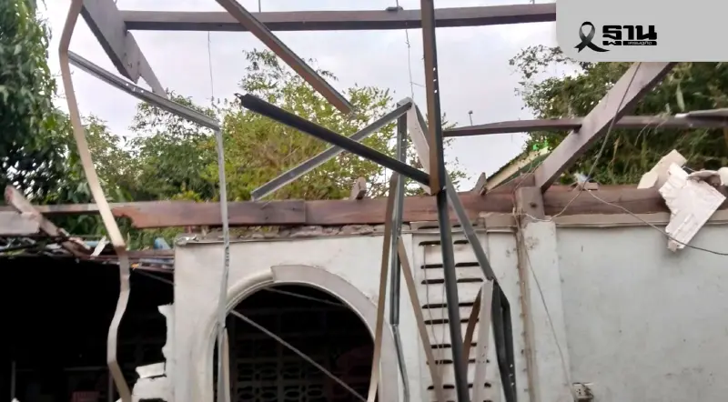 กองทัพบกเปิดหลักฐานประณามกัมพูชา ยิงปืนใหญ่ใส่บ้านประชาชนที่สระแก้วเสียหาย