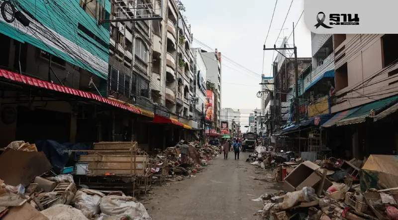 กรมโยธาฯ วางมาตรการสนับสนุนฟื้นฟู -ความปลอดภัยประชาชนหลังน้ำท่วมหาดใหญ่