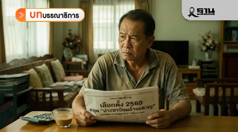 เลือกตั้ง 2569 หยุด “ประชานิยมล้างผลาญ” เลือกตั้ง 2569 หยุด “ประชานิยมล้างผลาญ”