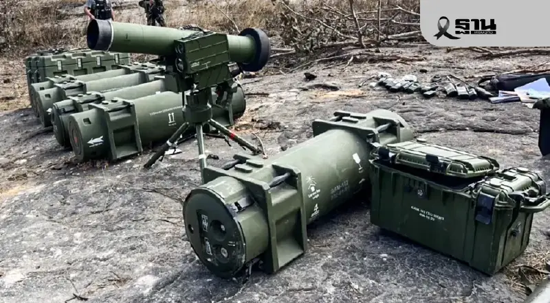 ทหารไทยยึดขีปนาวุธต่อต้านรถถังนำวิถีสัญชาติจีน จากกัมพูชา