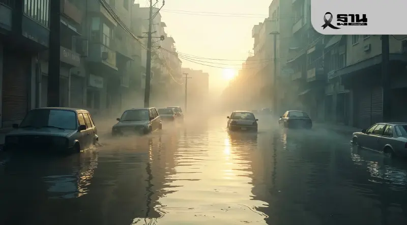 สตูล แจ้งเตือน สถานการณ์น้ำท่วมฉับพลัน ระหว่างวันที่ 11 - 16 ธ.ค. 68