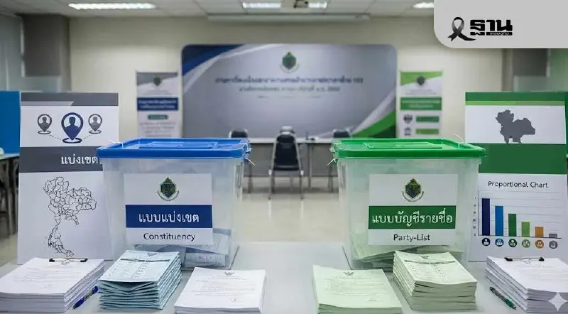 สส. แบ่งเขต บัญชีรายชื่อ 2569 ต่างกันอย่างไร? หลัง กกต.กำหนดวันเลือกตั้ง