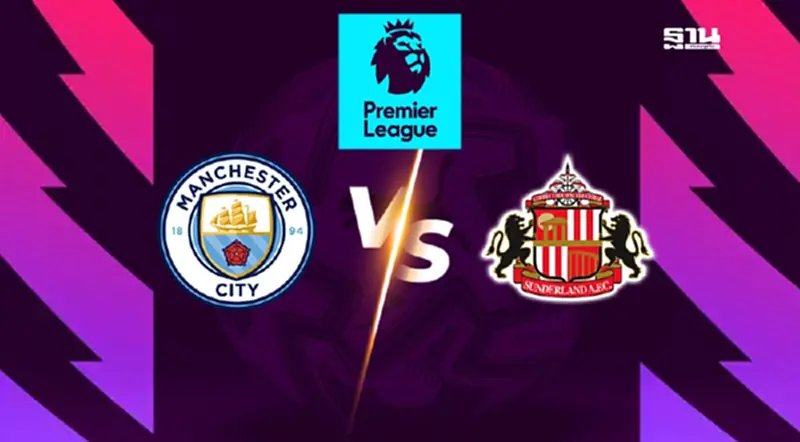 LIVE ดูบอลสด พรีเมียร์ลีกวันนี้ แมนซิตี้ พบ ซันเดอร์แลนด์ ถ่ายทอดสด 22.00 น. LIVE ดูบอลสด พรีเมียร์ลีกวันนี้ แมนซิตี้ พบ ซันเดอร์แลนด์ ถ่ายทอดสด 22.00 น.