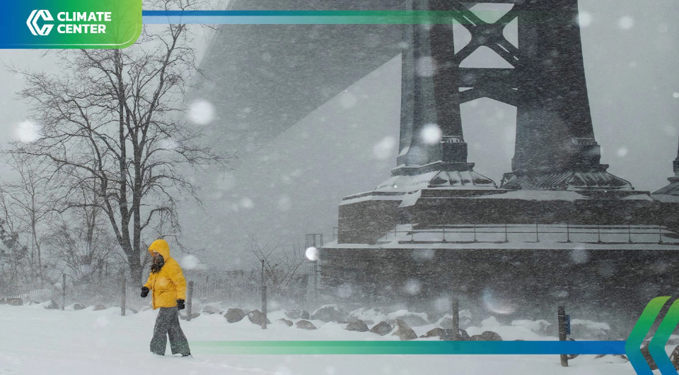 พายุฤดูหนาวถล่ม 34 รัฐในสหรัฐ โลกร้อนทำหิมะตกหนักมากขึ้น