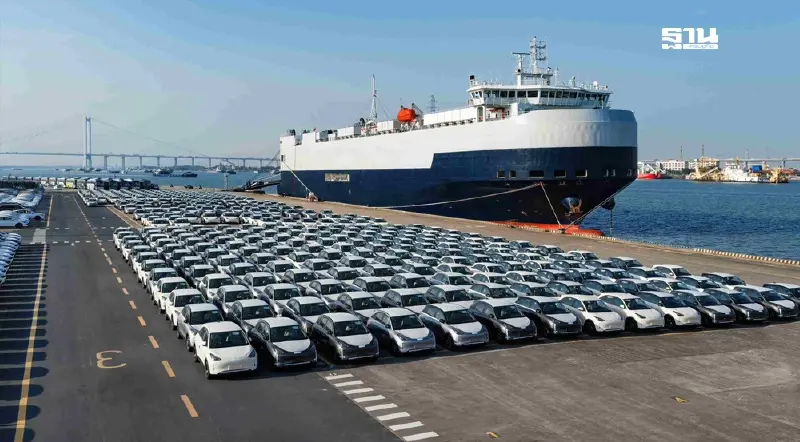 จีน ส่งออกรถยนต์พุ่ง 8.32 ล้านคัน ปี 2568 ไทย ผู้นำเข้าอันดับ 7 กลุ่ม NEV จีน ส่งออกรถยนต์พุ่ง 8.32 ล้านคัน ปี 2568 ไทย ผู้นำเข้าอันดับ 7 กลุ่ม NEV