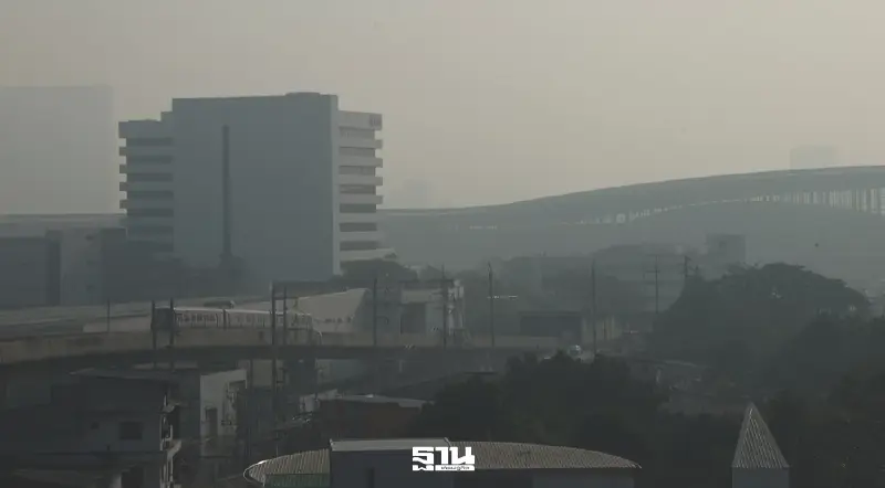 ศกพ. เตือน กทม.- ปริมณฑล -ภาคกลาง -ภาคตะวันตก ฝุ่นสูงทั้งสัปดาห์