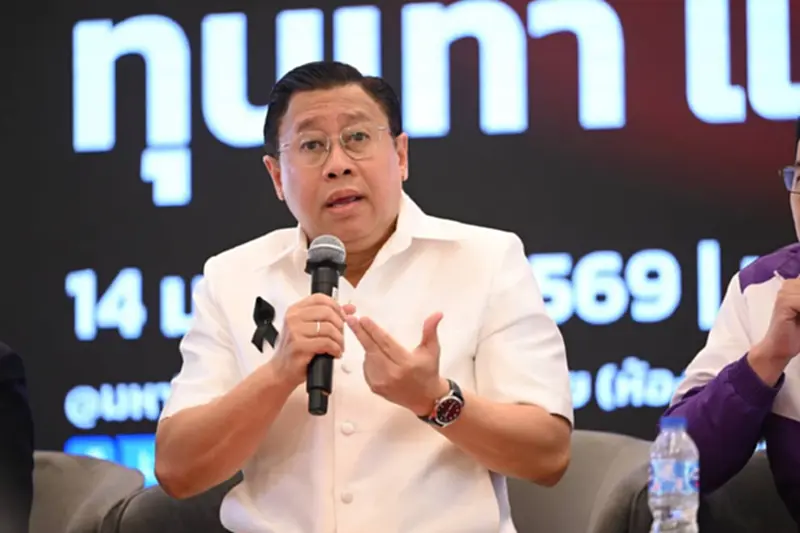 "จักรภพ" ฟาด "พรรคประชาชน" ปมไม่จับมือใคร จี้เปิดชื่อนักการเมืองเอี่ยวทุนเทา "จักรภพ" ฟาด "พรรคประชาชน" ปมไม่จับมือใคร จี้เปิดชื่อนักการเมืองเอี่ยวทุนเทา