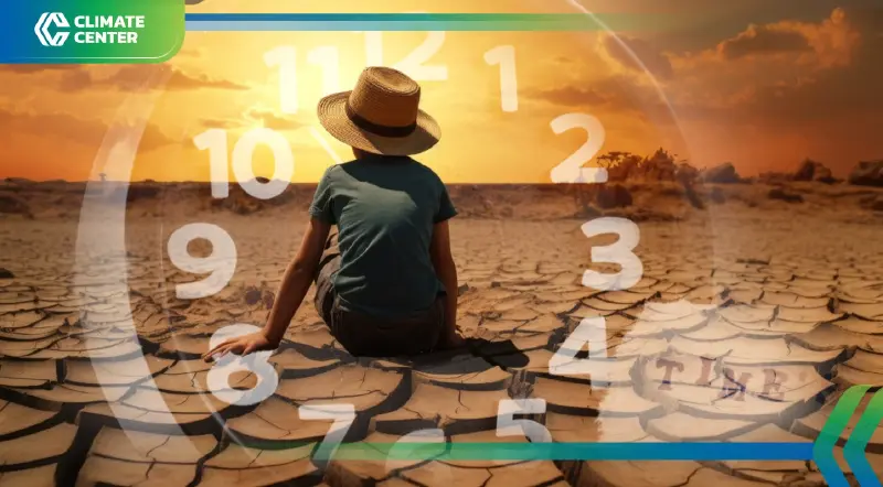 โลกร้อนทำ 'นาฬิกาวันสิ้นโลก Doomsday Clock' ปรับเหลือ 85 วินาที โลกร้อนทำ 'นาฬิกาวันสิ้นโลก Doomsday Clock' ปรับเหลือ 85 วินาที