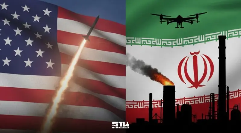 จากแซงก์ชันสู่กองเรือรบ ความเสี่ยงสงครามเต็มรูปแบบ ‘สหรัฐ–อิหร่าน’ พุ่ง 40%