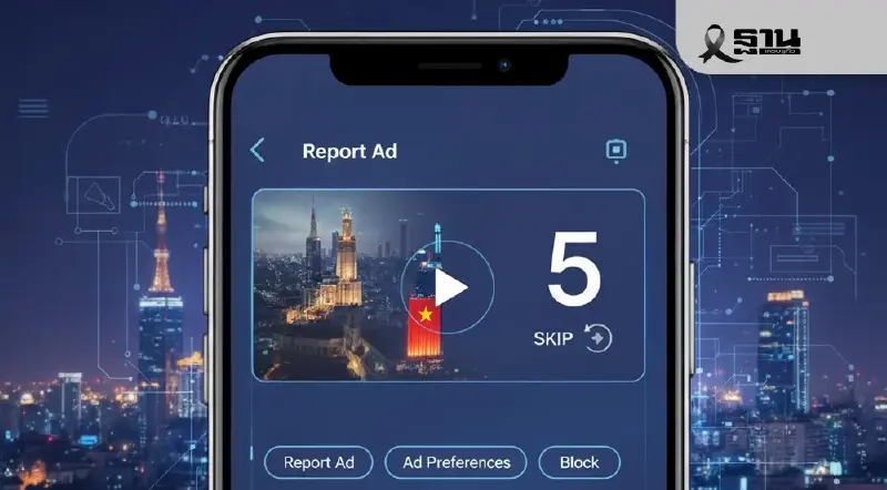 เวียดนาม คุมเข้มโฆษณาออนไลน์ สั่งตั้งปุ่มข้ามใน 5 วินาที เริ่ม 15 ก.พ.นี้ เวียดนาม คุมเข้มโฆษณาออนไลน์ สั่งตั้งปุ่มข้ามใน 5 วินาที เริ่ม 15 ก.พ.นี้
