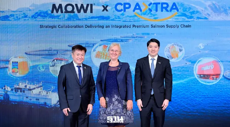 ซีพี แอ็กซ์ตร้า ผนึก Mowi ยกระดับซัพพลายเชนแซลมอนพรีเมียม ครบวงจรแห่งแรกของไทย