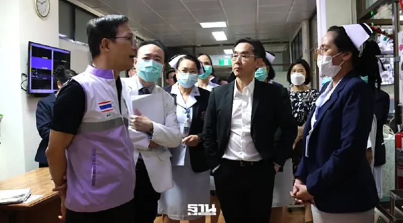 กรมการแพทย์ลงพื้นที่ “รพ.ราชวิถี” เตรียมพร้อมรับมือผู้ติดเชื้อไวรัสนิปาห์ กรมการแพทย์ลงพื้นที่ “รพ.ราชวิถี” เตรียมพร้อมรับมือผู้ติดเชื้อไวรัสนิปาห์