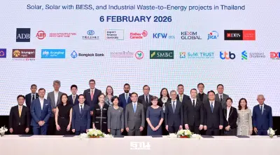 GULF ประสบความสำเร็จจัดหาเงินกู้ 60,000 ล้านบาท ลงทุนโรงไฟฟ้าพลังงานหมุนเวียน 