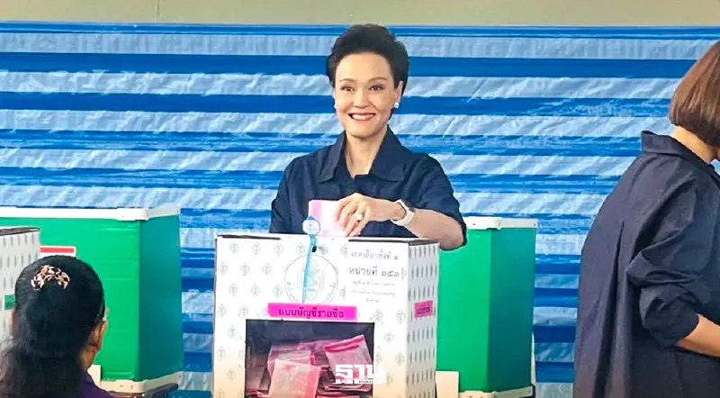 'ศุภจี' ใช้สิทธิเลือกตั้ง ย้ำเสียงประชาชนสำคัญกำหนดอนาคตประเทศ