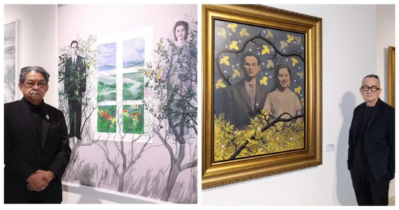 2 ศิลปินแห่งชาติ เปิดนิทรรศการเฉลิมพระเกียรติ "พระพันปีหลวง" ที่สยามพารากอน 2 ศิลปินแห่งชาติ เปิดนิทรรศการเฉลิมพระเกียรติ "พระพันปีหลวง" ที่สยามพารากอน