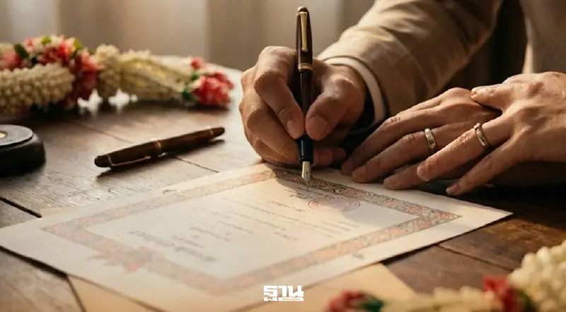 จดทะเบียนสมรส วาเลนไทน์ 2569 กทม.ทะลุ 3,200 คู่ ‘บางรัก’ ครองแชมป์ จดทะเบียนสมรส วาเลนไทน์ 2569 กทม.ทะลุ 3,200 คู่ ‘บางรัก’ ครองแชมป์