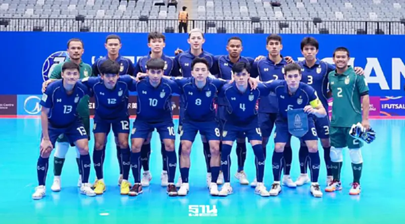 ทีมชาติไทย พบ อิรัก ฟุตซอลชิงแชมป์เอเชีย AFC Futsal Asian Cup 2026 รอบ 8 ทีม ทีมชาติไทย พบ อิรัก ฟุตซอลชิงแชมป์เอเชีย AFC Futsal Asian Cup 2026 รอบ 8 ทีม