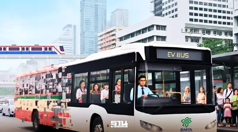 ดร.สามารถ ตั้งคำถาม เช่ารถเมล์ EV 1.5 หมื่นล้านแล้วผู้โดยสารยังต้องรอนานไหม?
