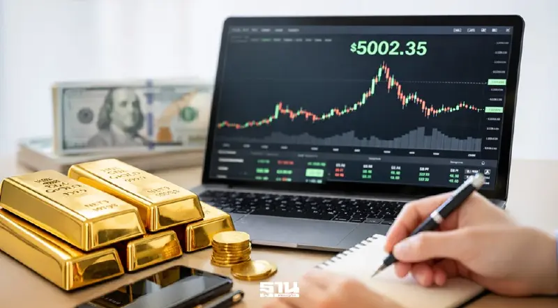 ทองคำพักฐานยืนเหนือ 5,000 ดอลลาร์ เทรดเดอร์ชี้ผันผวนสูง แนะเล่นสั้นทำกำไร