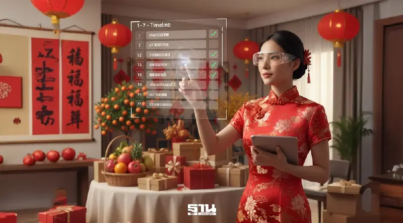 ตรุษจีนปีนี้ ใช้ Gemini เป็นผู้ช่วย AI รับมือทุกการเตรียมงานอย่างมืออาชีพ