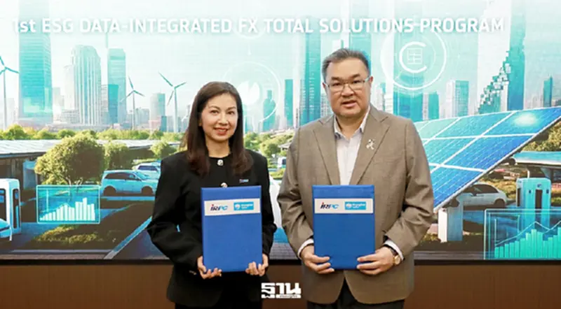 กรุงไทย–ไออาร์พีซี ผนึก ESG Platform บริหารความเสี่ยงค่าเงิน ลดต้นทุนธุรกิจ สู่การเงินยั่งยืน กรุงไทย–ไออาร์พีซี ผนึก ESG Platform บริหารความเสี่ยงค่าเงิน ลดต้นทุนธุรกิจ สู่การเงินยั่งยืน