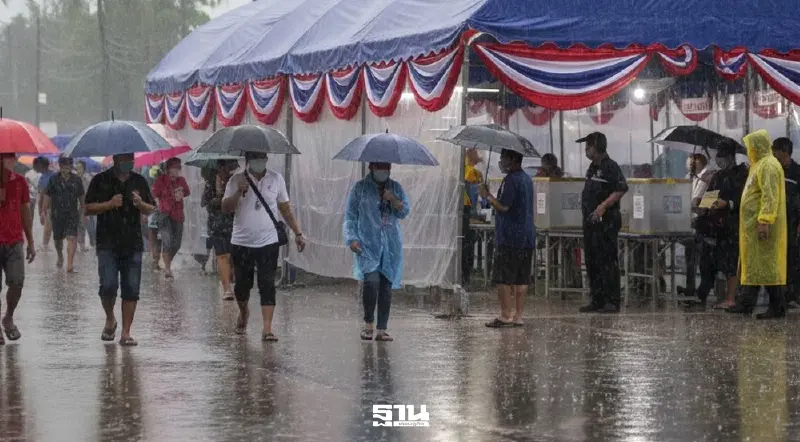 สภาพอากาศวันที่ 8-9 ก.พ.ไทยมีฝนฟ้าคะนอง ลมแรง อุณหภูมิลดลง