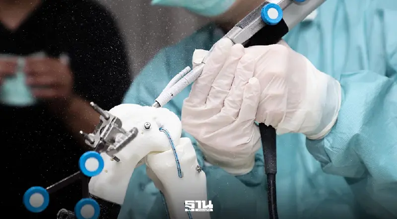 รพ.พระรามเก้า เปิดศูนย์ผ่าตัดเข่าด้วยหุ่นยนต์ ดันไทยสู่ Medical Hub