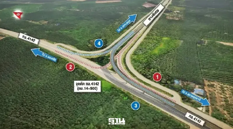 ผ่าแนวเส้นทาง “ทางด่วนเชื่อมเกาะสมุย” 7.4 หมื่นล้าน เวนคืน 277 แปลง