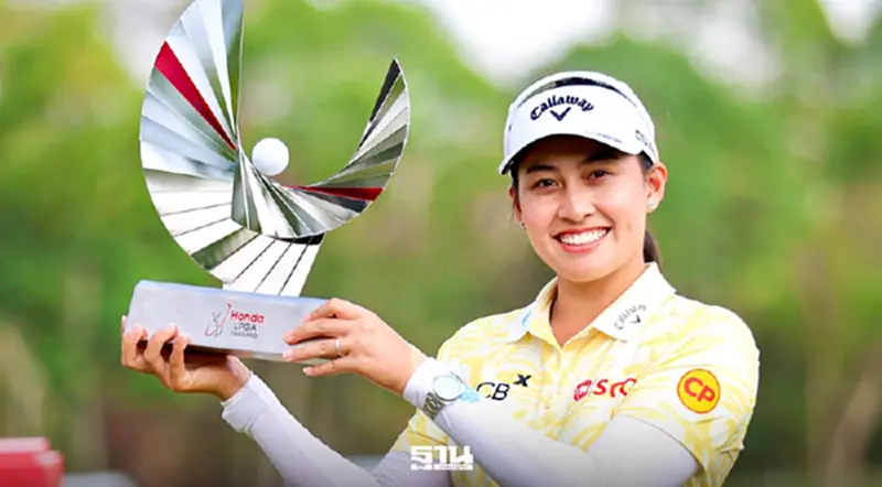 จีโน่ อาฒยา ฐิติกุล คว้าแชมป์ Honda LPGA Thailand 2026 รับเงินกว่า 8 ล้านบาท จีโน่ อาฒยา ฐิติกุล คว้าแชมป์ Honda LPGA Thailand 2026 รับเงินกว่า 8 ล้านบาท