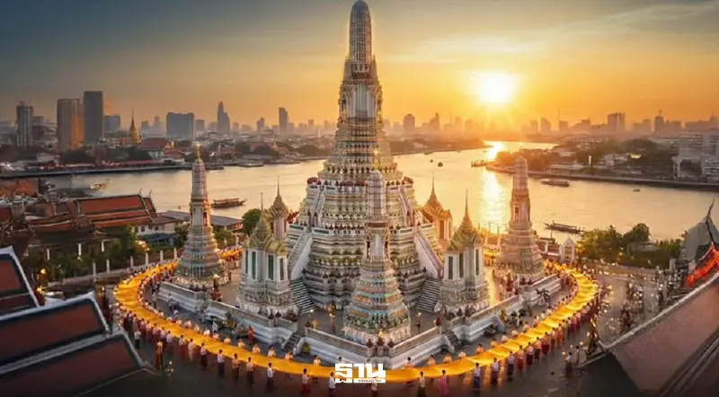 วันมาฆบูชา 3 มี.ค.69 ชวนเวียนเทียนเติมบุญ วัดอรุณราชวราราม