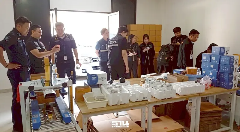 กสทช. ทลายคลังกล้องวงจรปิดเถื่อนกลางกรุง! ยึดของกลางหมื่นชุด มูลค่า 10.5 ล้าน